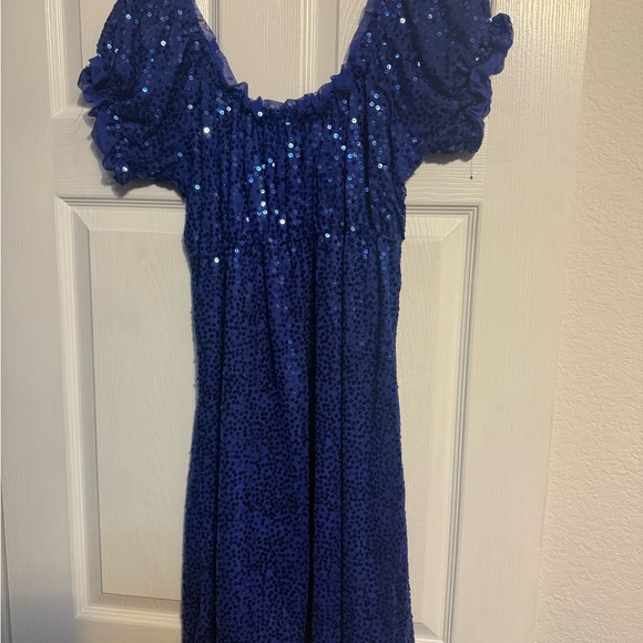 Betsey Johnson Royal Blue Evening Dress - Picture 1 of 6